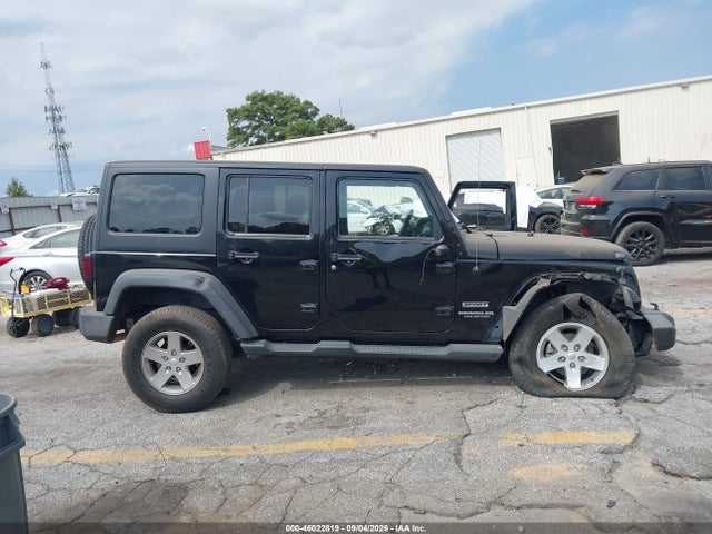 2014 Jeep Wrangler Unlimited Sport მანქანა იყიდება აუქციონზე, vin: 1C4BJWDG8EL159256, აუქციონის ნომერი: 46022819