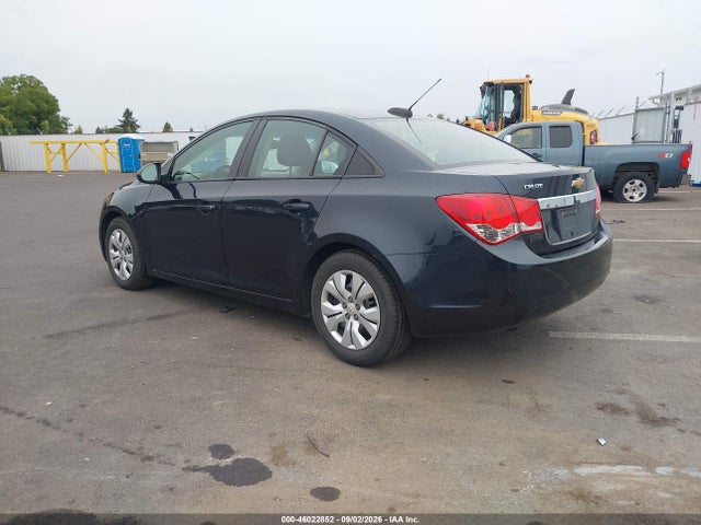 46022852 :رقم المزاد ، 1G1PB5SH5F7155273 vin ، 2015 Chevrolet Cruze Ls Manual مزاد بيع
