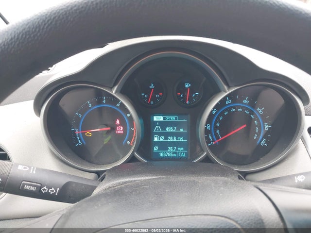 46022852 :رقم المزاد ، 1G1PB5SH5F7155273 vin ، 2015 Chevrolet Cruze Ls Manual مزاد بيع