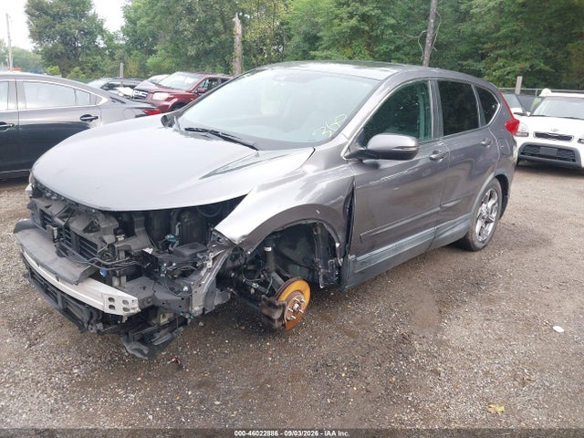 46022886 :رقم المزاد ، 7FARW1H86HE043829 vin ، 2017 Honda Cr-v Ex-l/ex-l Navi مزاد بيع
