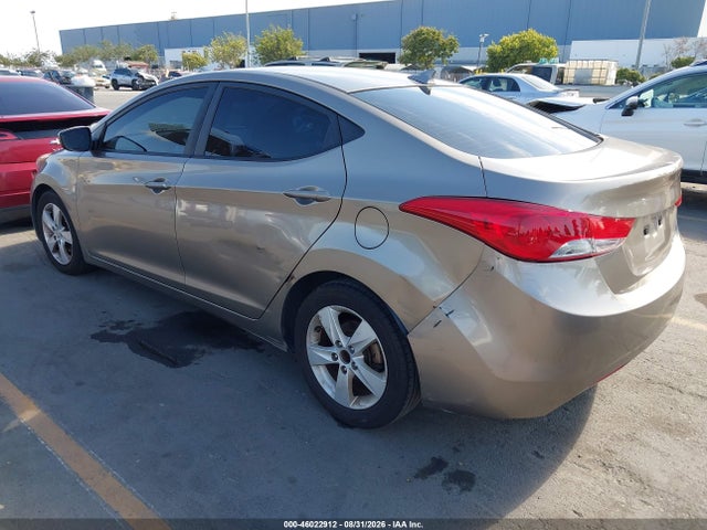 2013 Hyundai Elantra Gls მანქანა იყიდება აუქციონზე, vin: 5NPDH4AE1DH309061, აუქციონის ნომერი: 46022912