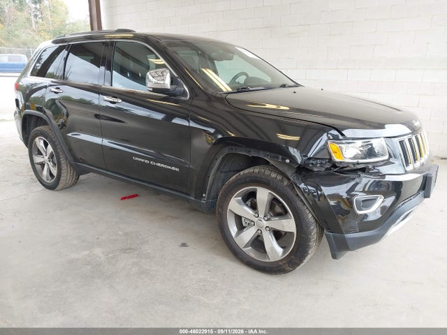 2016 Jeep Grand Cherokee Limited მანქანა იყიდება აუქციონზე, vin: 1C4RJFBG8GC310794, აუქციონის ნომერი: 46022915