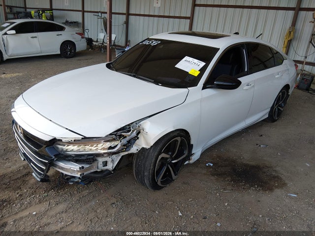 2022 Honda Accord Sport 2.0t მანქანა იყიდება აუქციონზე, vin: 1HGCV2F36NA017917, აუქციონის ნომერი: 46022934