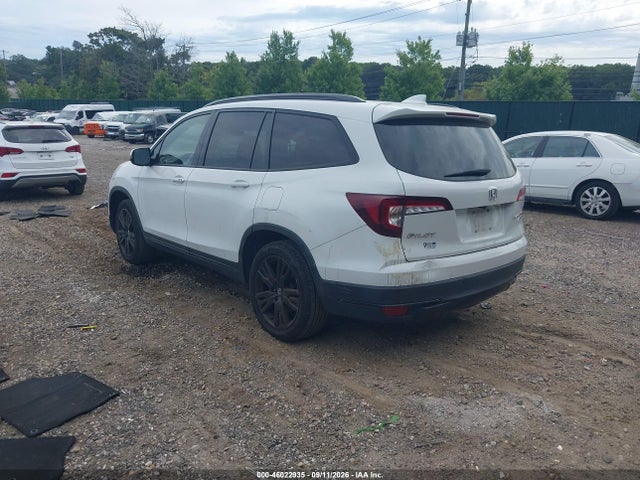 Продажа на аукционе авто 2021 Honda Pilot Awd Black Edition, vin: 5FNYF6H77MB011929, номер лота: 46022935