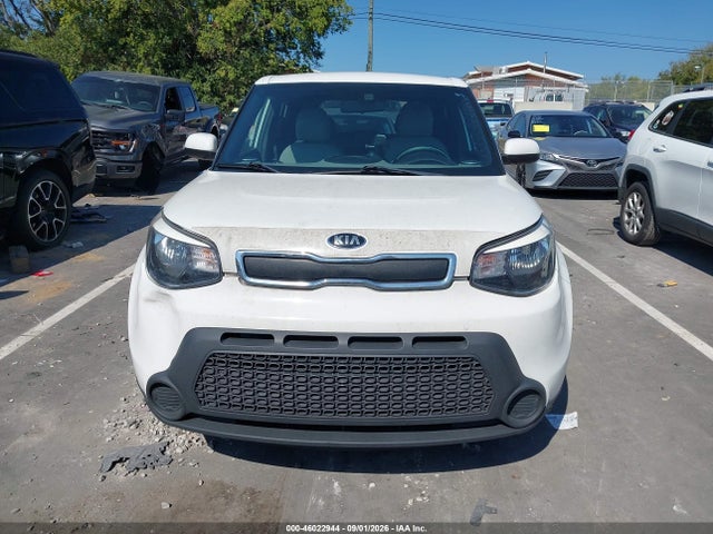 2016 Kia Soul მანქანა იყიდება აუქციონზე, vin: KNDJN2A28G7361334, აუქციონის ნომერი: 46022944