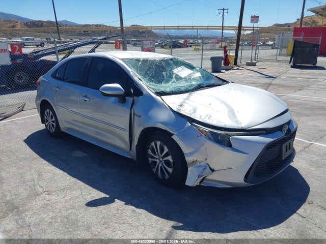 46022958 :رقم المزاد ، JTDEBRBE5LJ022507 vin ، 2020 Toyota Corolla Hybrid Le مزاد بيع