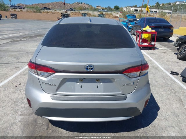 46022958 :رقم المزاد ، JTDEBRBE5LJ022507 vin ، 2020 Toyota Corolla Hybrid Le مزاد بيع