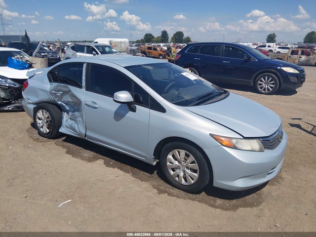 Продаж на аукціоні авто 2012 Honda Civic Lx, vin: 2HGFB2F56CH597529, номер лоту: 46022968