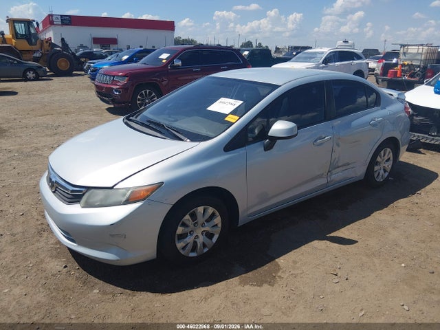 Продаж на аукціоні авто 2012 Honda Civic Lx, vin: 2HGFB2F56CH597529, номер лоту: 46022968
