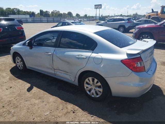 Продаж на аукціоні авто 2012 Honda Civic Lx, vin: 2HGFB2F56CH597529, номер лоту: 46022968
