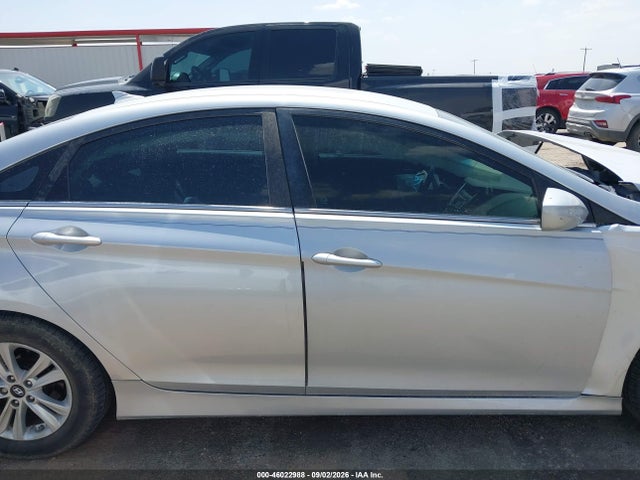 2014 Hyundai Sonata Gls მანქანა იყიდება აუქციონზე, vin: 5NPEB4AC7EH882908, აუქციონის ნომერი: 46022988