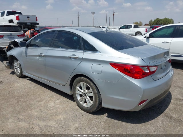 2014 Hyundai Sonata Gls მანქანა იყიდება აუქციონზე, vin: 5NPEB4AC7EH882908, აუქციონის ნომერი: 46022988