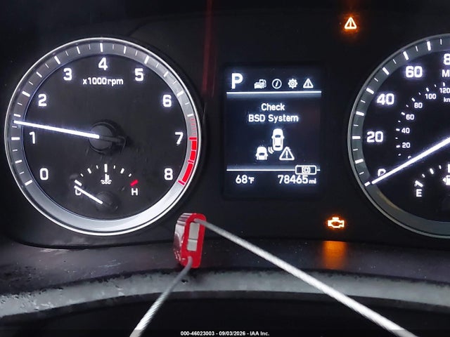 Продажа на аукционе авто 2018 Hyundai Sonata Se, vin: 5NPE24AF6JH694031, номер лота: 46023003