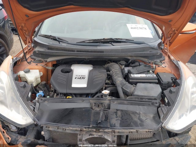 2013 Hyundai Veloster Turbo W/black მანქანა იყიდება აუქციონზე, vin: KMHTC6AEXDU116656, აუქციონის ნომერი: 46023078