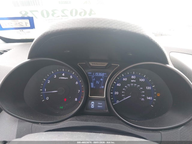 2013 Hyundai Veloster Turbo W/black მანქანა იყიდება აუქციონზე, vin: KMHTC6AEXDU116656, აუქციონის ნომერი: 46023078
