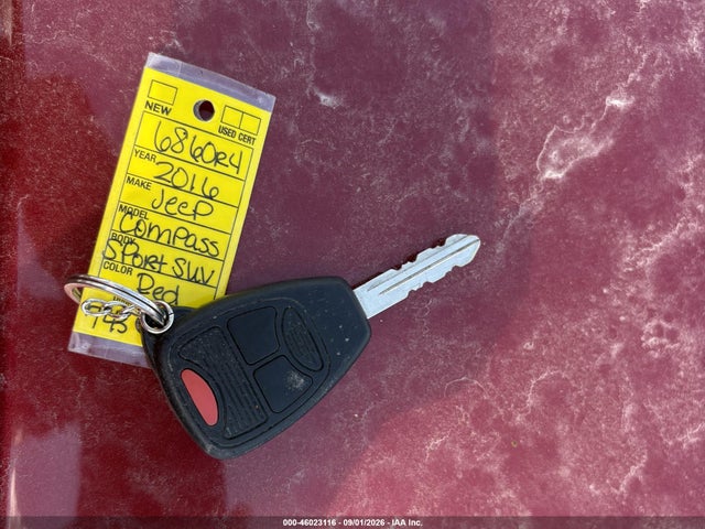 Продажа на аукционе авто 2016 Jeep Compass Sport, vin: 1C4NJCBA3GD743300, номер лота: 46023116