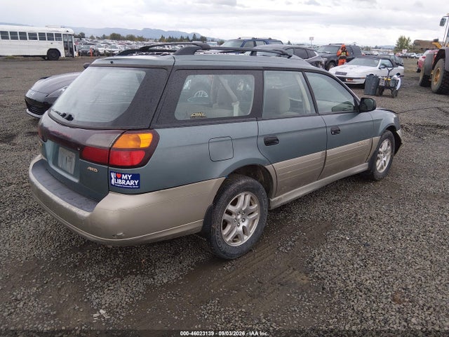 2000 Subaru Outback მანქანა იყიდება აუქციონზე, vin: 4S3BH665XY6661566, აუქციონის ნომერი: 46023139