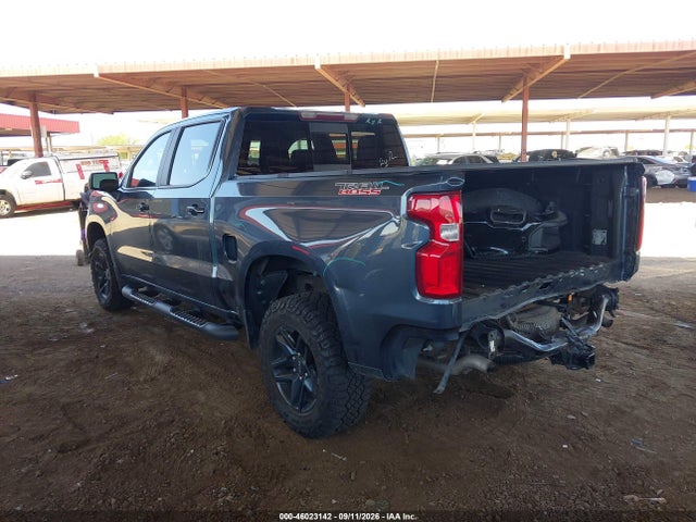 2022 Chevrolet Silverado 1500 Ltd 4wd  Short Bed Lt Trail Boss მანქანა იყიდება აუქციონზე, vin: 1GCPYFEDXNZ130439, აუქციონის ნომერი: 46023142
