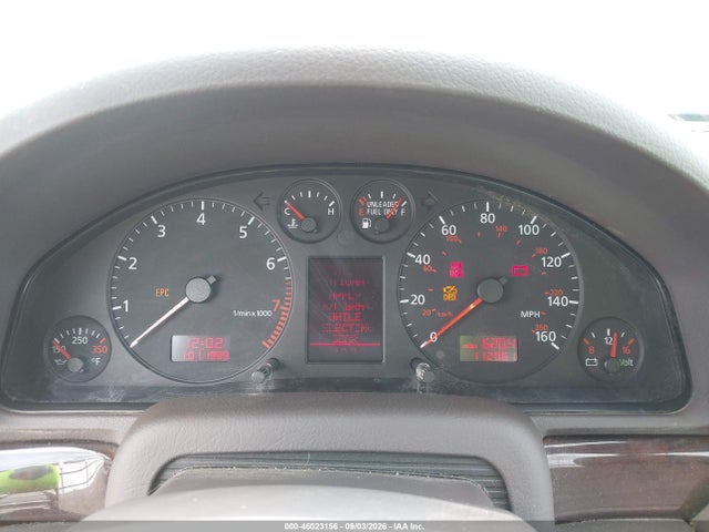46023156 :رقم المزاد ، WAUDH28D4YA173911 vin ، 2000 Audi A4 2.8 مزاد بيع