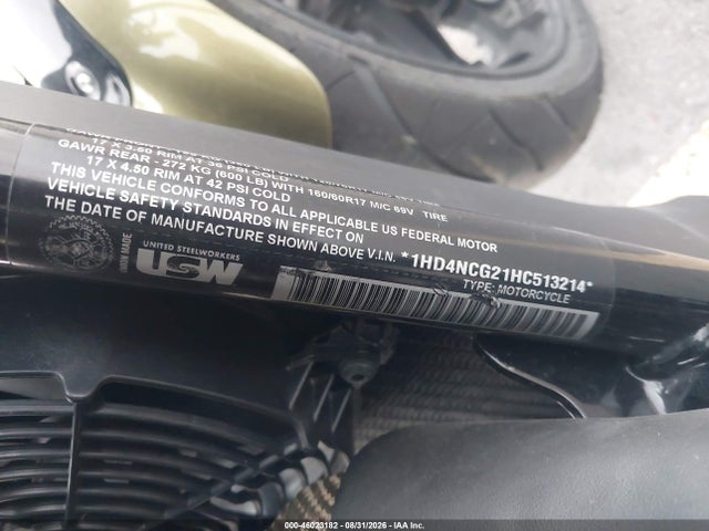 Harley-Davidson Xg750a A 2017 1HD4NCG21HC513214 Image 10