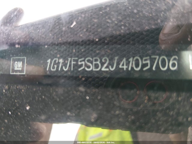 Продаж на аукціоні авто 2018 Chevrolet Sonic Premier Auto, vin: 1G1JF5SB2J4105706, номер лоту: 46023228