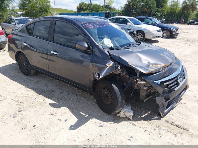2015 Nissan Versa 1.6 S/1.6 S+/1.6 Sl/1.6 Sv მანქანა იყიდება აუქციონზე, vin: 3N1CN7AP1FL840211, აუქციონის ნომერი: 46023236