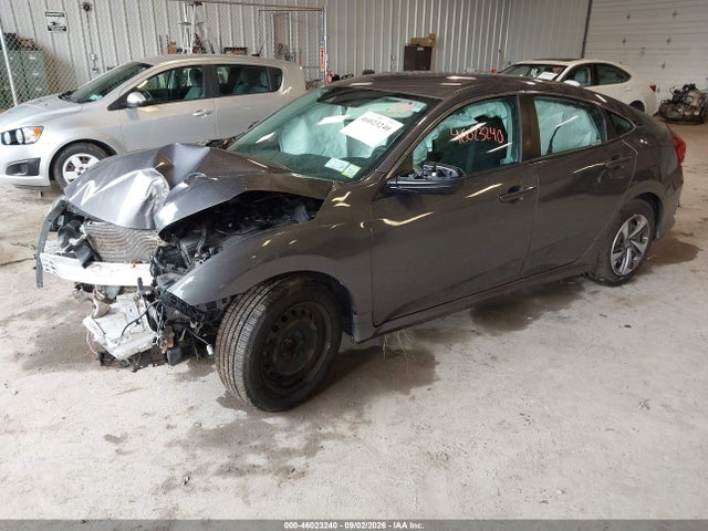46023240 :رقم المزاد ، 19XFC2F69LE213937 vin ، 2020 Honda Civic Lx مزاد بيع