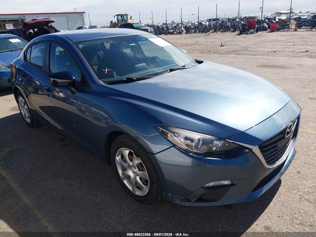 46023388 :رقم المزاد ، 3MZBM1T7XGM252550 vin ، 2016 Mazda Mazda3 I Sport مزاد بيع