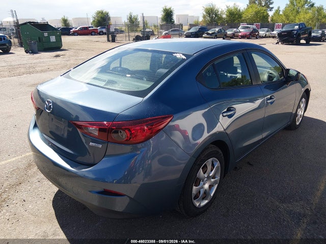 46023388 :رقم المزاد ، 3MZBM1T7XGM252550 vin ، 2016 Mazda Mazda3 I Sport مزاد بيع