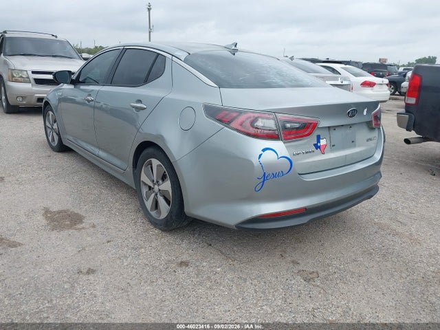 Auction sale of the 2014 Kia Optima Hybrid Ex, vin: KNAGN4AD4E5076210, lot number: 46023416