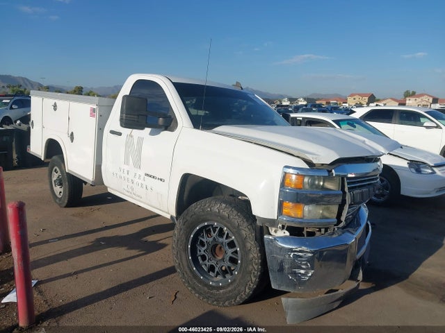 46023425 :رقم المزاد ، 1GB0CUEG1FZ520107 vin ، 2015 Chevrolet Silverado 2500hd Wt مزاد بيع
