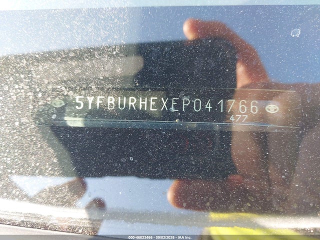 Продаж на аукціоні авто 2014 Toyota Corolla S Plus, vin: 5YFBURHEXEP041766, номер лоту: 46023466