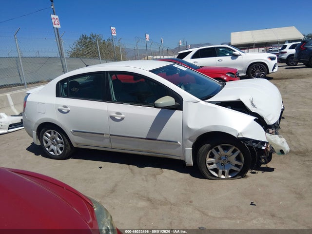 2012 Nissan Sentra 2.0 S მანქანა იყიდება აუქციონზე, vin: 3N1AB6AP3CL705172, აუქციონის ნომერი: 46023496