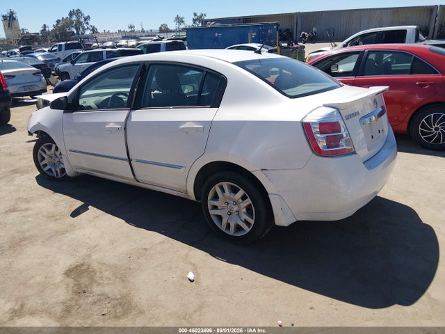 2012 Nissan Sentra 2.0 S მანქანა იყიდება აუქციონზე, vin: 3N1AB6AP3CL705172, აუქციონის ნომერი: 46023496