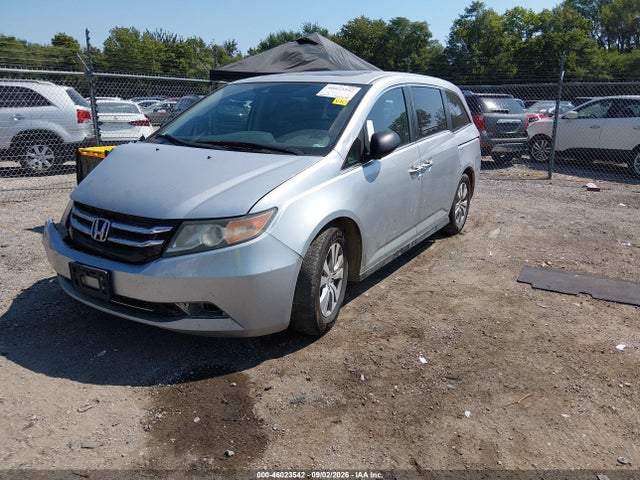 2015 Honda Odyssey Ex-l მანქანა იყიდება აუქციონზე, vin: 5FNRL5H67FB027601, აუქციონის ნომერი: 46023542