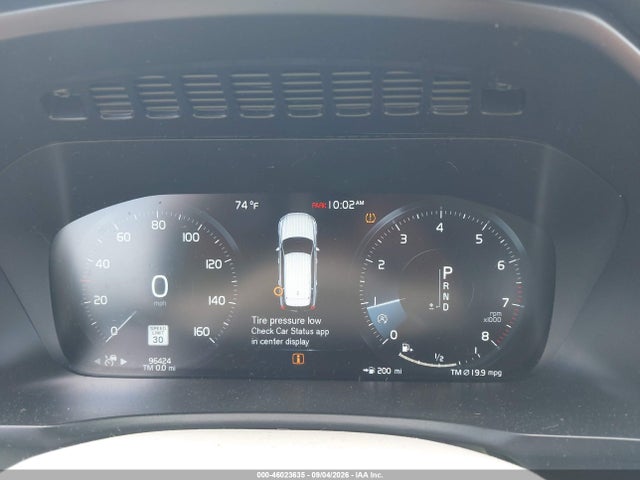 2019 Volvo Xc90 T6 Inscription მანქანა იყიდება აუქციონზე, vin: YV4A22PL4K1494187, აუქციონის ნომერი: 46023635