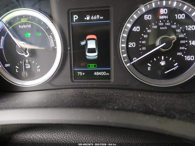 Aukcja sprzedaży 2018 Hyundai Sonata Hybrid Se, vin: KMHE24L36JA082885, numer aukcji: 46023675