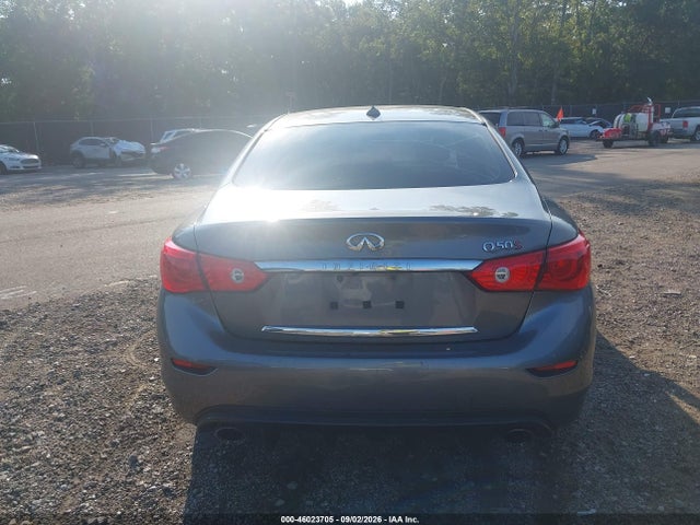 2017 Infiniti Q50 3.0t Red Sport 400 მანქანა იყიდება აუქციონზე, vin: JN1FV7AP0HM850122, აუქციონის ნომერი: 46023705
