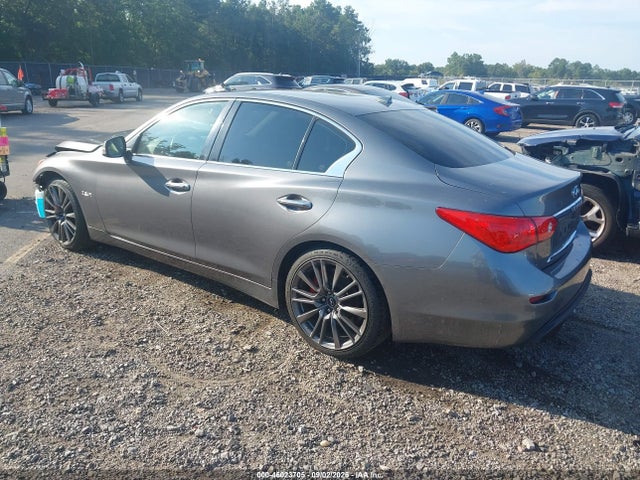 2017 Infiniti Q50 3.0t Red Sport 400 მანქანა იყიდება აუქციონზე, vin: JN1FV7AP0HM850122, აუქციონის ნომერი: 46023705