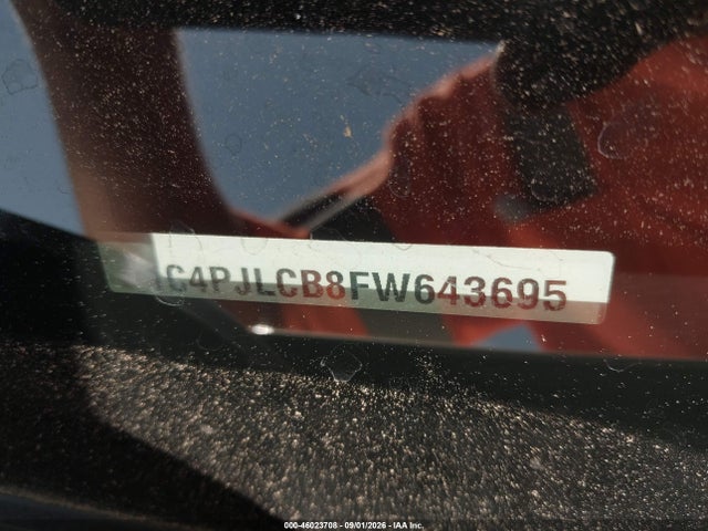 Продаж на аукціоні авто 2015 Jeep Cherokee Latitude, vin: 1C4PJLCB8FW643695, номер лоту: 46023708