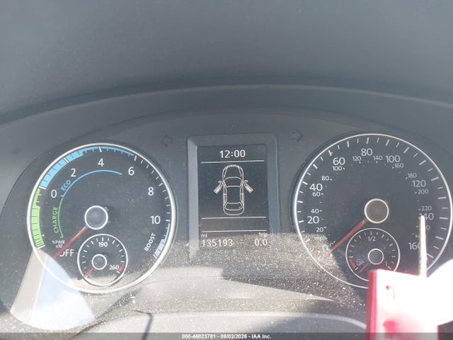 Продаж на аукціоні авто 2013 Volkswagen Jetta Hybrid Sel, vin: 3VW637AJ6DM295509, номер лоту: 46023791