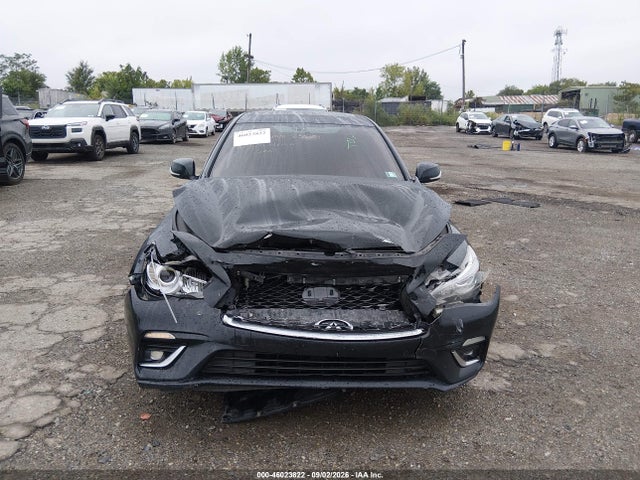 Продаж на аукціоні авто 2018 Infiniti Q50 3.0t Luxe, vin: JN1EV7AR9JM433598, номер лоту: 46023822