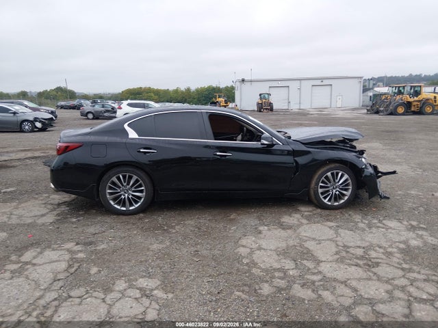 Продаж на аукціоні авто 2018 Infiniti Q50 3.0t Luxe, vin: JN1EV7AR9JM433598, номер лоту: 46023822