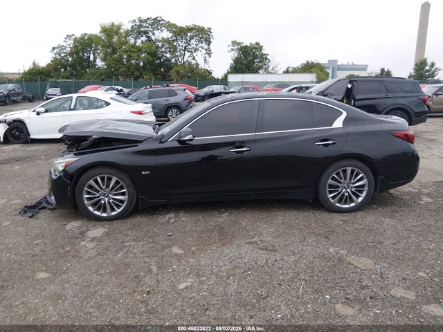 Продаж на аукціоні авто 2018 Infiniti Q50 3.0t Luxe, vin: JN1EV7AR9JM433598, номер лоту: 46023822