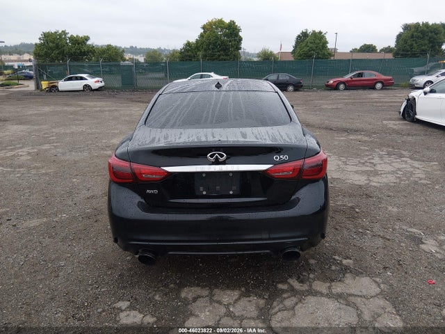 Продаж на аукціоні авто 2018 Infiniti Q50 3.0t Luxe, vin: JN1EV7AR9JM433598, номер лоту: 46023822