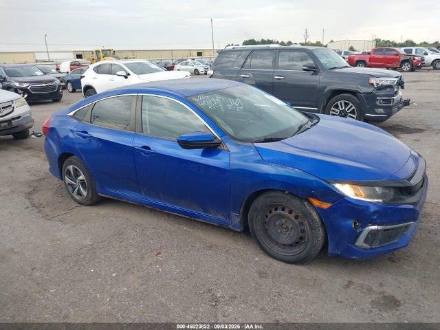 Продаж на аукціоні авто 2019 Honda Civic Lx, vin: 2HGFC2F66KH500785, номер лоту: 46023832