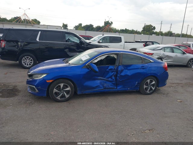 Продаж на аукціоні авто 2019 Honda Civic Lx, vin: 2HGFC2F66KH500785, номер лоту: 46023832