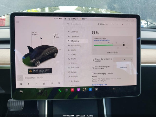 Tesla Model 3 Long Range Dual Motor All-wheel Drive 2020 5YJ3E1EBXLF600674 Image 17