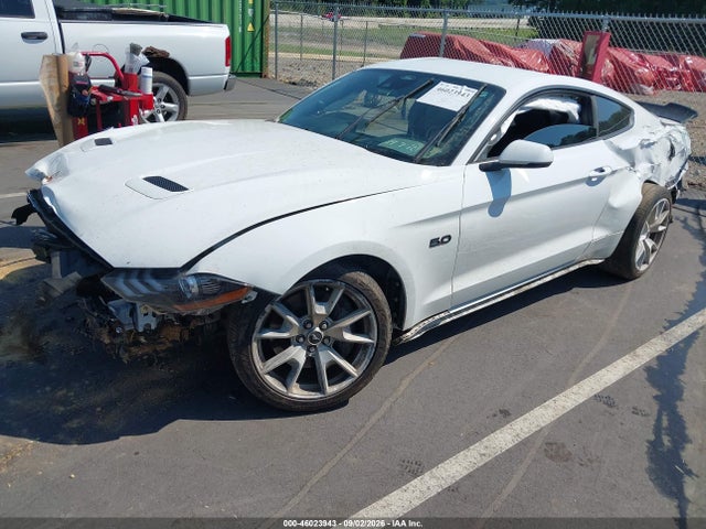 46023943 :رقم المزاد ، 1FA6P8CF3N5127152 vin ، 2022 Ford Mustang Gt Premium Fastback مزاد بيع