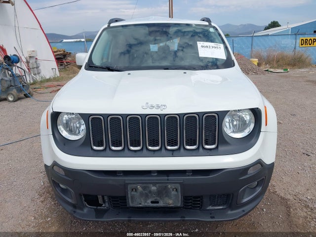 Продажа на аукционе авто 2016 Jeep Renegade Latitude, vin: ZACCJBBT7GPC50997, номер лота: 46023957